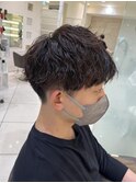 【メンズ】波巻き×ソフトツイスト