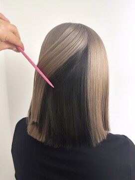 シェノン バイ アランスミシー 表参道(CHAINON by Alan smithee) 逆インナーカラー