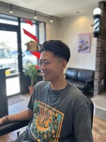 クリップスセカンド(CLIPS 2nd)&nbsp;七三パーマスタイル