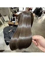 サロンドミルク 原宿(salon de MiLK) オリーブグレージュで涼しげ夏カラー！髪質改善で艶髪に