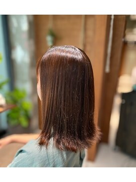 リエア(Re:EA) 外ハネストレート　髪質改善ストレート　ヘッドスパ