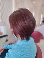 20代30代大人ショートボブｘ小顔ウルフカット丸みショート