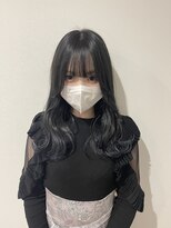 ヘアステーションフラット(HAIR STATION FLAT)&nbsp;透明感ブルーブラック