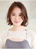 ナチュラルボブ×大人ショートボブ×ウェーブ 20代30代40代50代