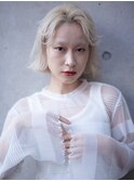 20代30代40代『ハイトーンおしゃれボブ』Ash清瀬店