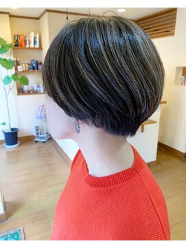 ジーニー(Genie) マッシュショート×ハイライト