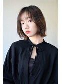 大人可愛い◎イメチェンフルバング似合わせカット