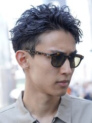 ビジネスヘアスパイキーショートヘアメンズカットメンズパーマ