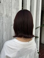 アン(Hair make un)&nbsp;ワインレッド