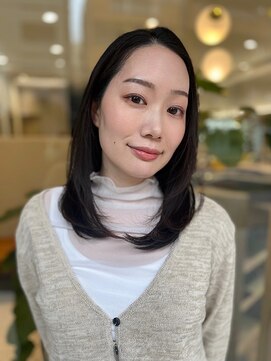 シュク 高円寺(SYUK) 髪質改善/内巻きレイヤー/前髪なしミディアム【SYUK 高円寺】