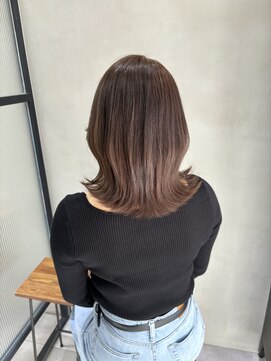 フェリア 松山(Feria) 【Feria松山】韓国×ミディアムヘア‐相原愛梨‐