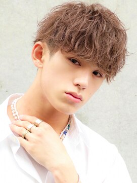 オーシャントーキョー 原宿(OCEAN TOKYO) 波巻きパーマメンズツイストスパイラルパーマツーブロック