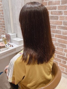 コーエン(cowen) 大人かわいい☆乾かすだけでまとまるさらつやセミロング♪