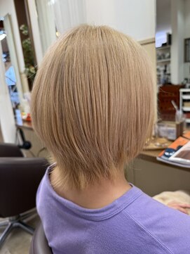 コアフィールフィス(COIFFURE fils) 新規お得クーポンあり【見附　今町】ハイトーンカラー