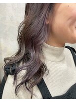 サル(saru)&nbsp;#インナーカラー × #ラベンダー