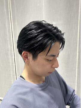 ビューバイネオリーブ 用賀店(Beau'r by neolive) ベリーショートウルフアッシュブラックカルマパーマ《用賀》