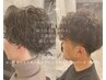【武井指名☆】 メンズカット＋大人気のツイストスパイラルパーマ（Tr付）