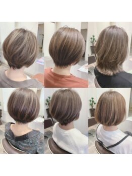 パーチェ(Pace)の写真/【低ダメージでなりたい髪色に】大人女性のやりたい！なりたい！理想の明るさ、お色味をご提案◎