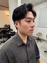 フゥ 宇都宮(FeU) メンズ波巻きスパイラルパーマシャドウパーマツイストパーマ緩め