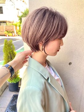 ロシェ 横浜店(loche) 大人ショート×くびれヘア×ラベンダーミルクティー[横浜駅]