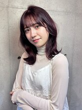 【外ハネワンカール】ミディアムヘアでも可愛くスタイリング☆