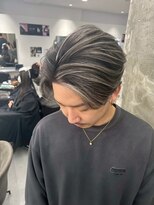 メンズサロン キング 心斎橋店(Men’s salon K!ng) ホワイトメッシュ/ツイスト/ツイスパ/パーマ/メンズ/眉毛/心斎橋
