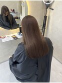 艶髪ストレート+ケアカラー