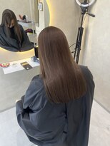 ジーナ 滋賀守山(Zina)&nbsp;艶髪ストレート+ケアカラー