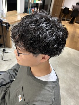 モッズヘア MEN 横浜元町店 無造作ナチュラルパーマ