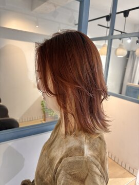 ラソニシカサイ(Lazo nishikasai) テラコッタオレンジミディアム