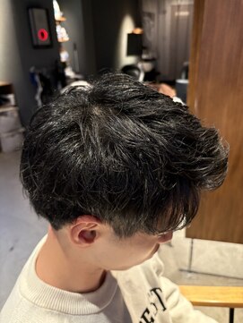 ツーブロビジネススタイル