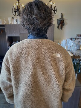 大人スパイラルパーマ