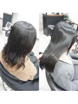 ヘアテリア リュウ 大塚(hair teria ryu) 縮毛矯正/髪質改善縮毛矯正/前髪縮毛矯正/表面ハーフ矯正
