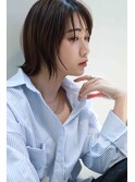 外ハネスタイル