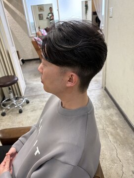 tahie Men’s 谷町【タヒエ メンズ】 リバースセンターパート メンズ 谷町 松屋町