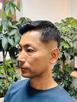 ミスターベイビー(Mr.BABY) 岡山市/バーバースタイル/40代/50代/ビジネス/フェードカット