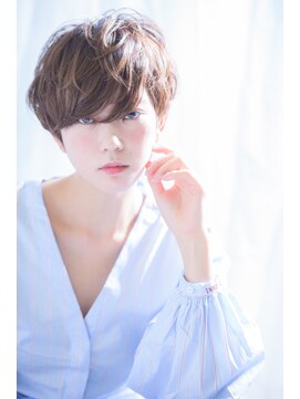 ヴァンクシー バイ ルナ(VANKCY by Luna) 【neolive plus】マスキュリン マッシュショート ブルーアッシュ