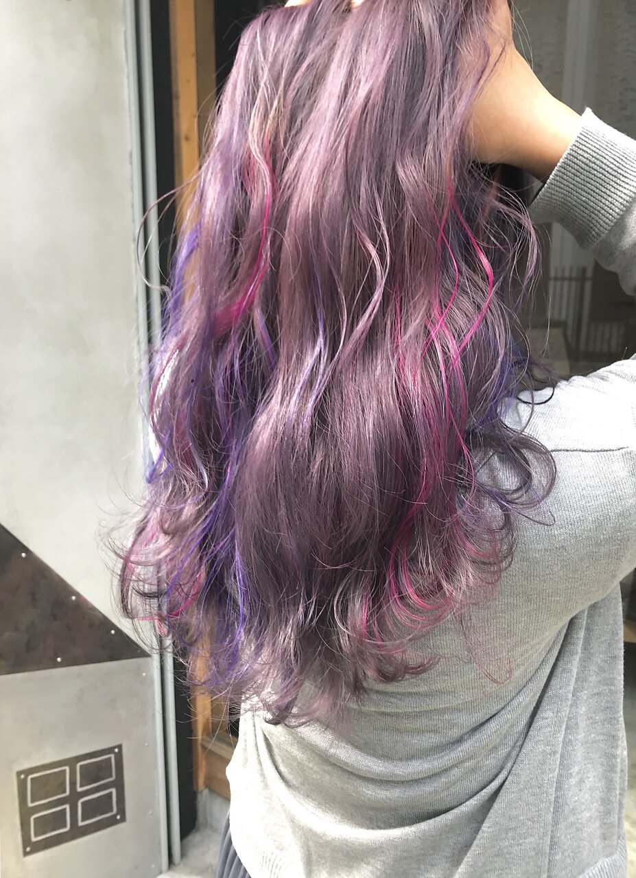 ハイライト ピンク＋バイオレット：L011164518｜コキャン(COQUIN)の