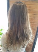 グレージュアッシュ♪　【透明感】　グラデーションカラー　