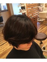 ピッカヘアーデザイン(PICKA hair-design) 前髪、ペタッとさんのフンワリスタイル☆