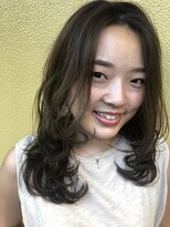 サニアリー(Sunialy)&nbsp;【Sunialyがお届けする】オリーブベージュ×フェミニンロング