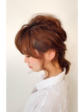 アイナ 銀座(Aina) 【Aina銀座】清楚だけどカジュアルです☆簡単お出かけアレンジ