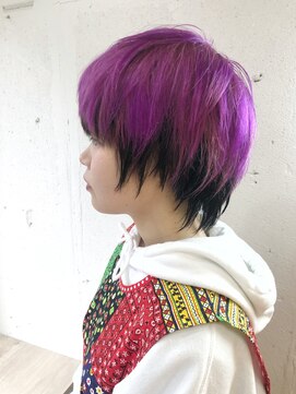 ヘアーワークス ヘルム 渋谷店(HAIR WORKS HELM) HELM nansp purple☆