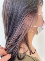 ヘブンリー(heavenly)&nbsp;#インナーカラー#ラベージュ#くすみピンク#ラベンダーグレージュ