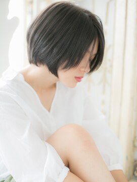 モッズ ヘア 福岡姪浜店(mod's hair) *mod's姪浜*…ダークアッシュクールショートワンレングラボブd