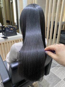 ラテ 渋谷(LATTE) 縮毛矯正で美髪ストレートヘア/ツヤ髪