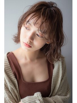 エラマ ヘアメゾン(elama hair maison) 【elama】外ハネウェットボブ3