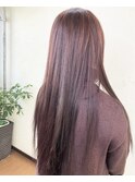20代30代40代ベージュ暖色系カラー大人ロング透明感小顔