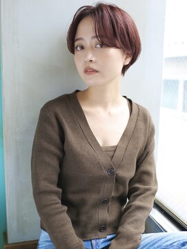 バース(BIRTH) 天神【BIRTH】前髪なしショート×ひし形ハンサムショート　3