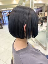 アース 高田馬場店(HAIR&MAKE EARTH)&nbsp;ダークブルーカラー
